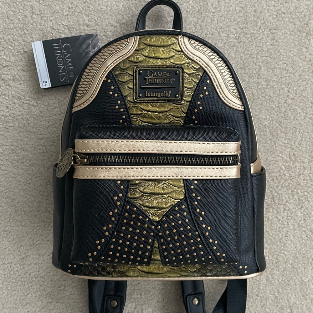 Loungefly Game of Thrones Queen Cersei Lannister Cosplay Mini Backpack - Picture 4 of 16